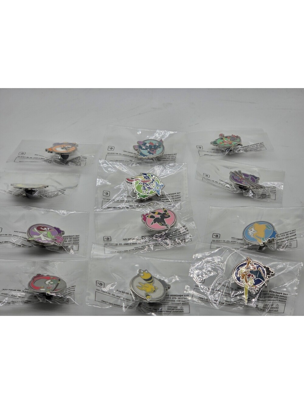 2026 Pokémon World Championships San Francisco Pin Rally Complete Set 12/12 Pins
